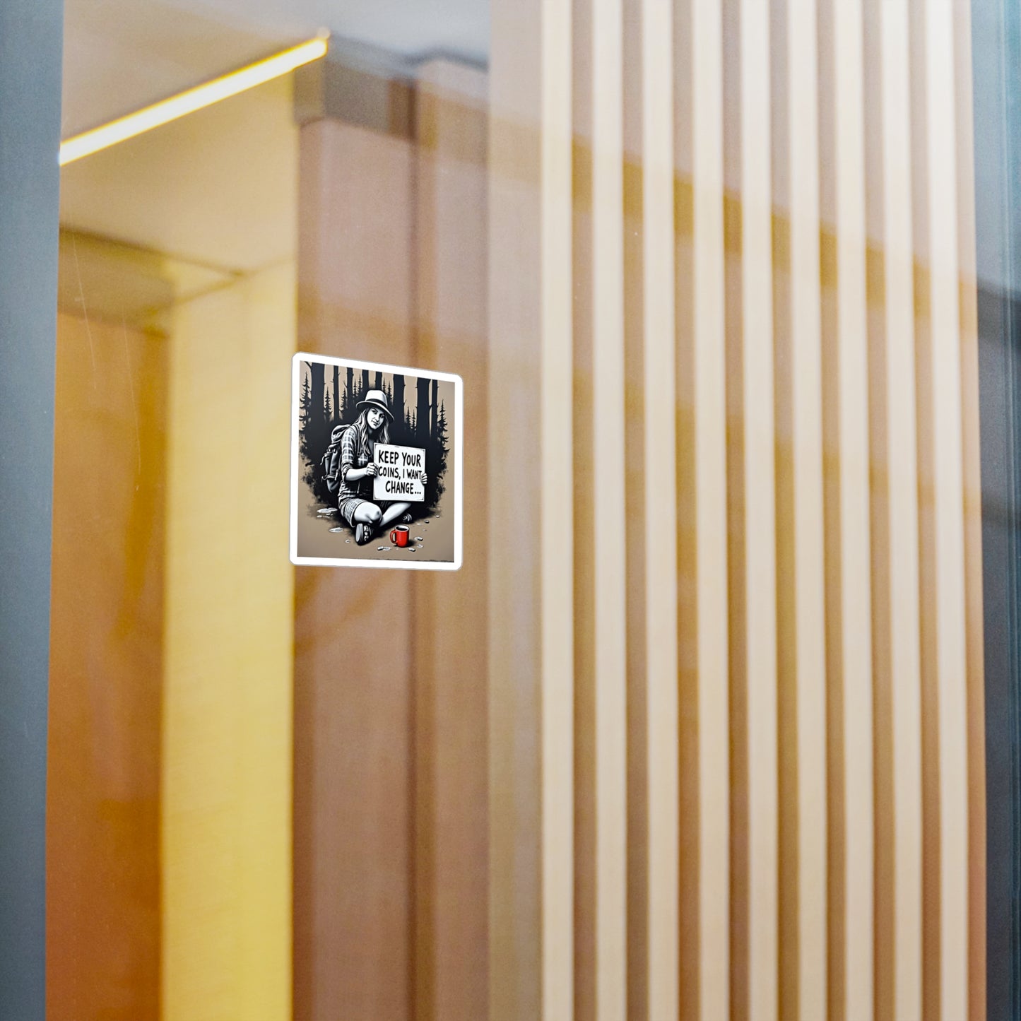 3" x 3" Vinyl Decal - Viva La Revolution!