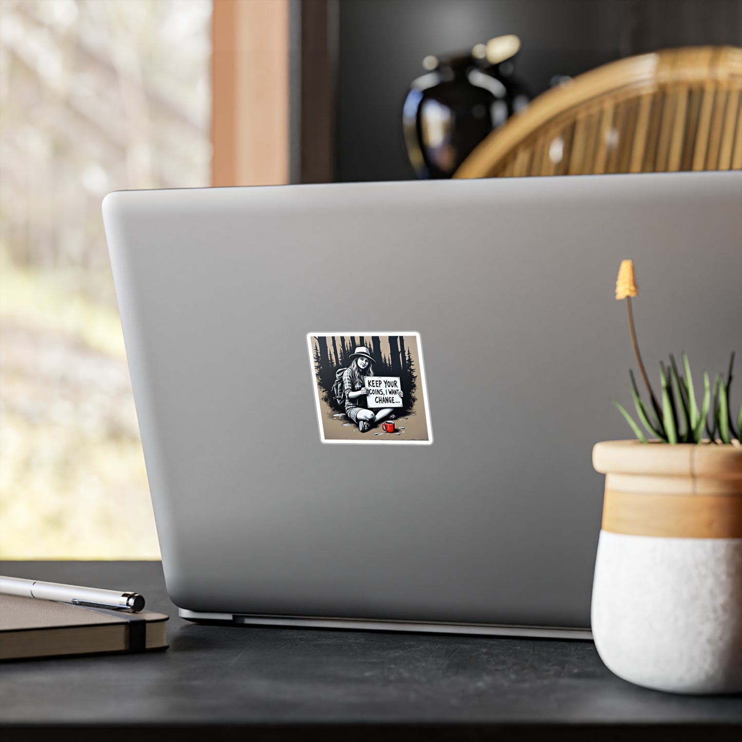 3" x 3" Vinyl Decal - Viva La Revolution!