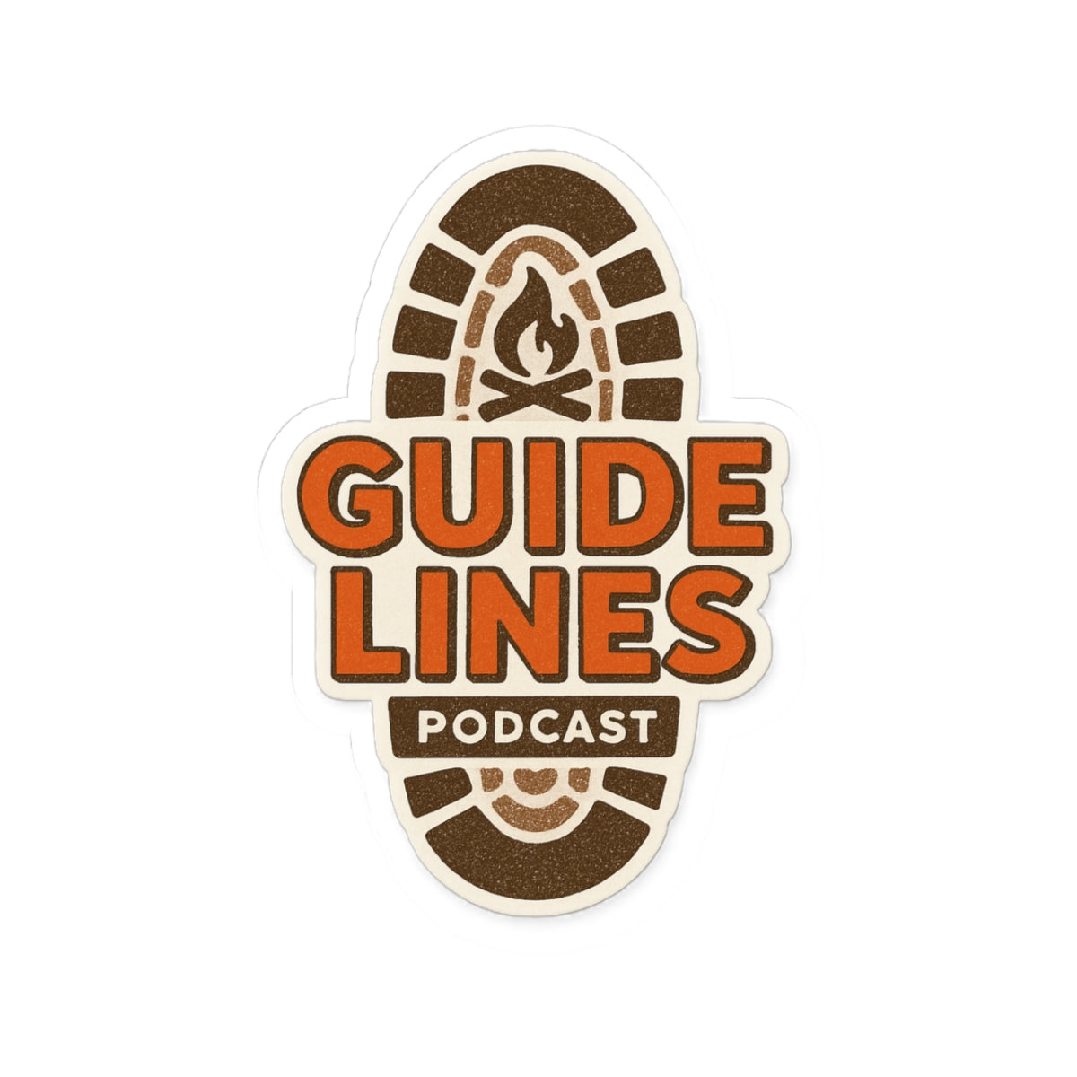 3" x 3" Vinyl Decal - Offical Logo of the Pod!