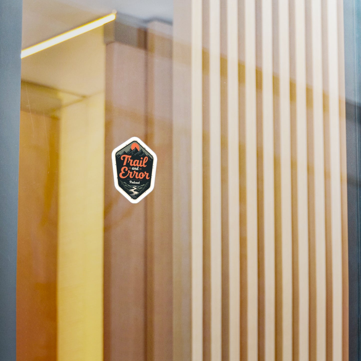 3"x4" Vinyl Decal - Official Logo of the pod!